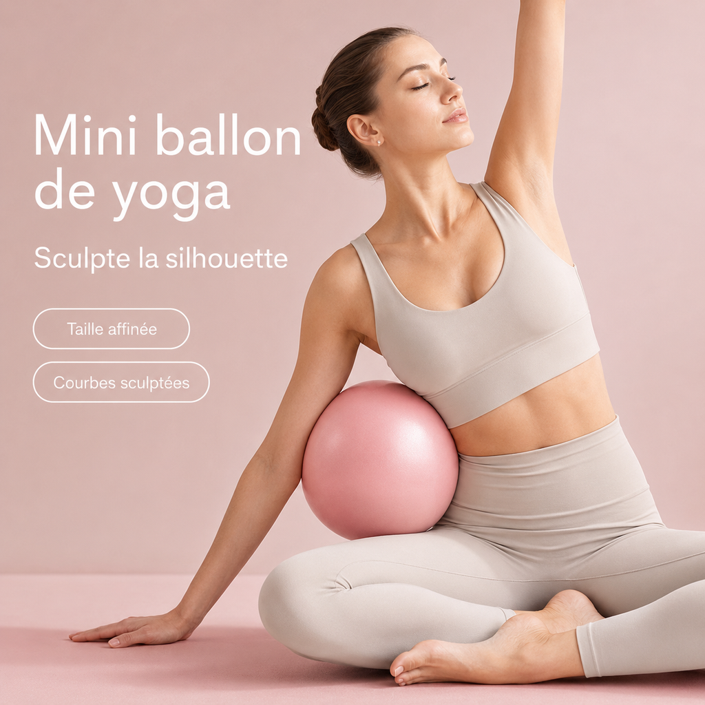 Mini ballon Pilates — Rose