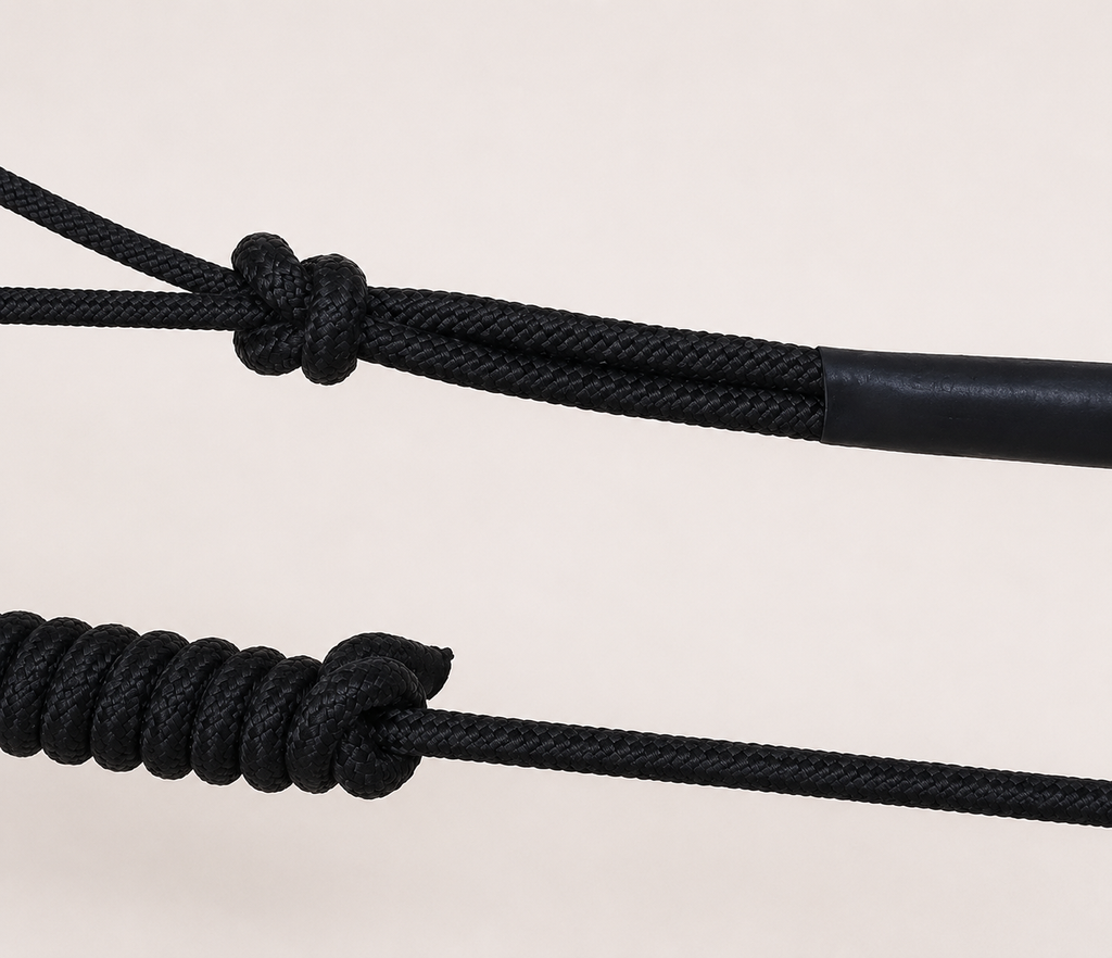 Reformer Pilates fixe en aluminium beige — Piloria Studio