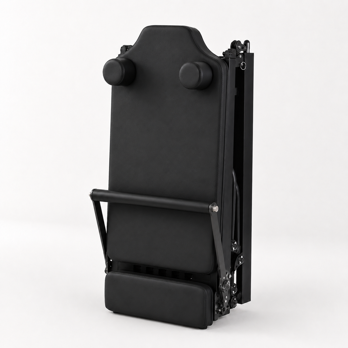 Reformer Pilates pliable Aluminium — Noir